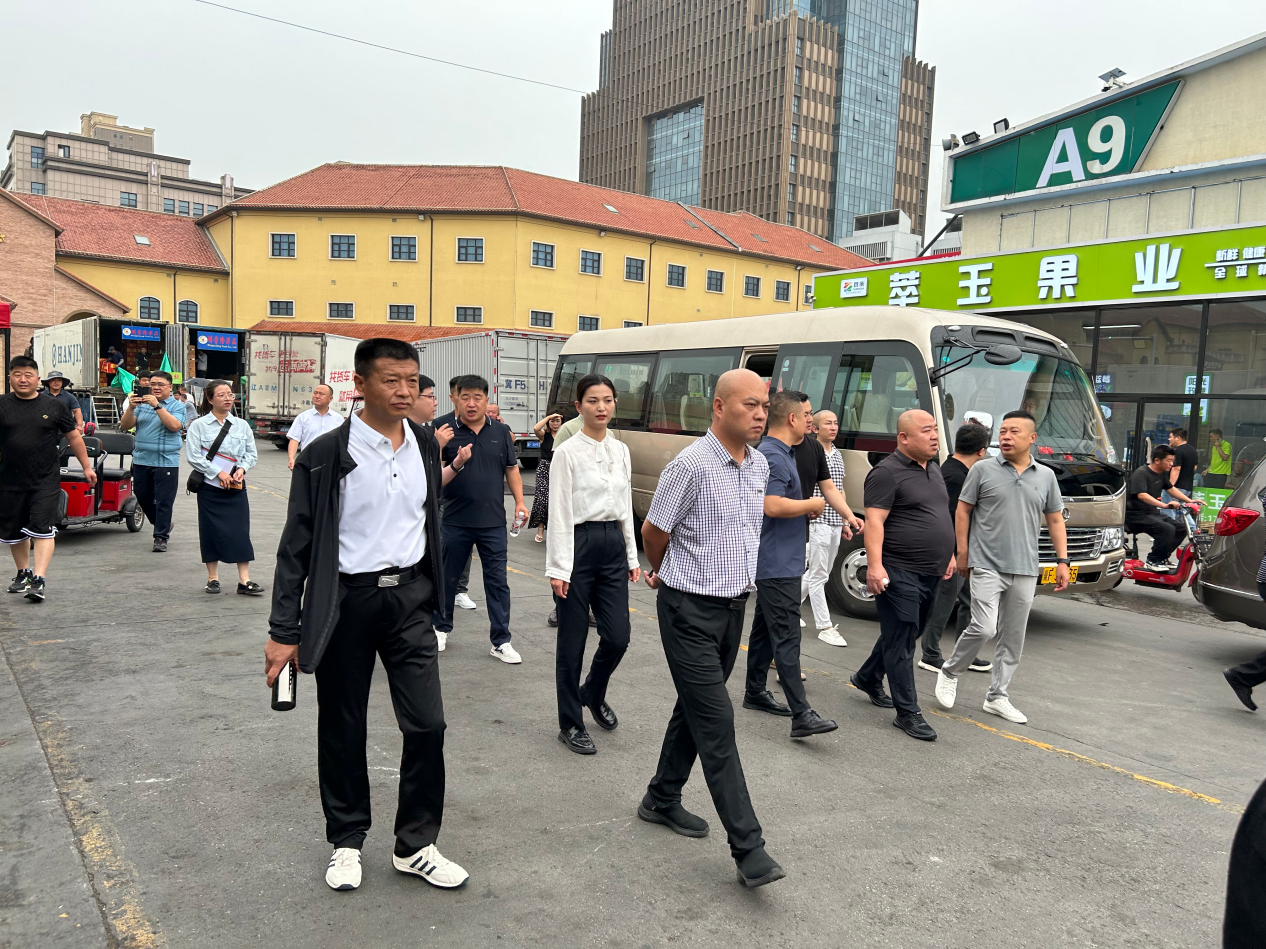 河津市乡村e镇团队赴首衡集团考察调研并成功开展产销对接活动